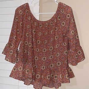 Long sleeve dressy shirt